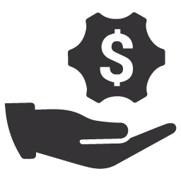 kleur aan je muur wanddecoratie icon geld terug 2