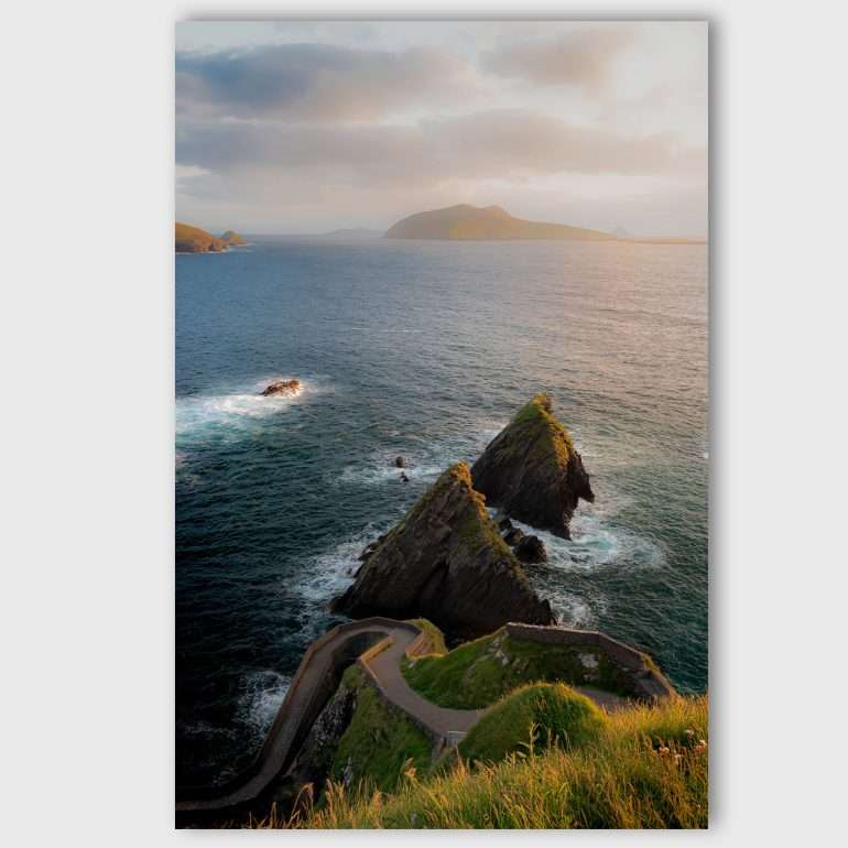Wanddecoratie Dunquin Pier - Adembenemende Ierse Kust