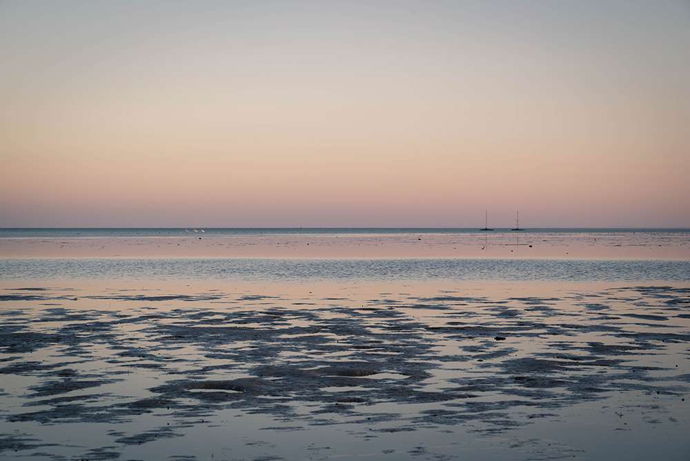 natuurfotografie - foto van de wadden met een prachtige kleurstelling