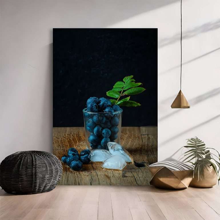 Stilleven met Blauwe Bessen
