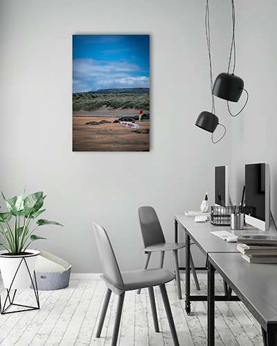 wanddecoratie voor de werkkamer