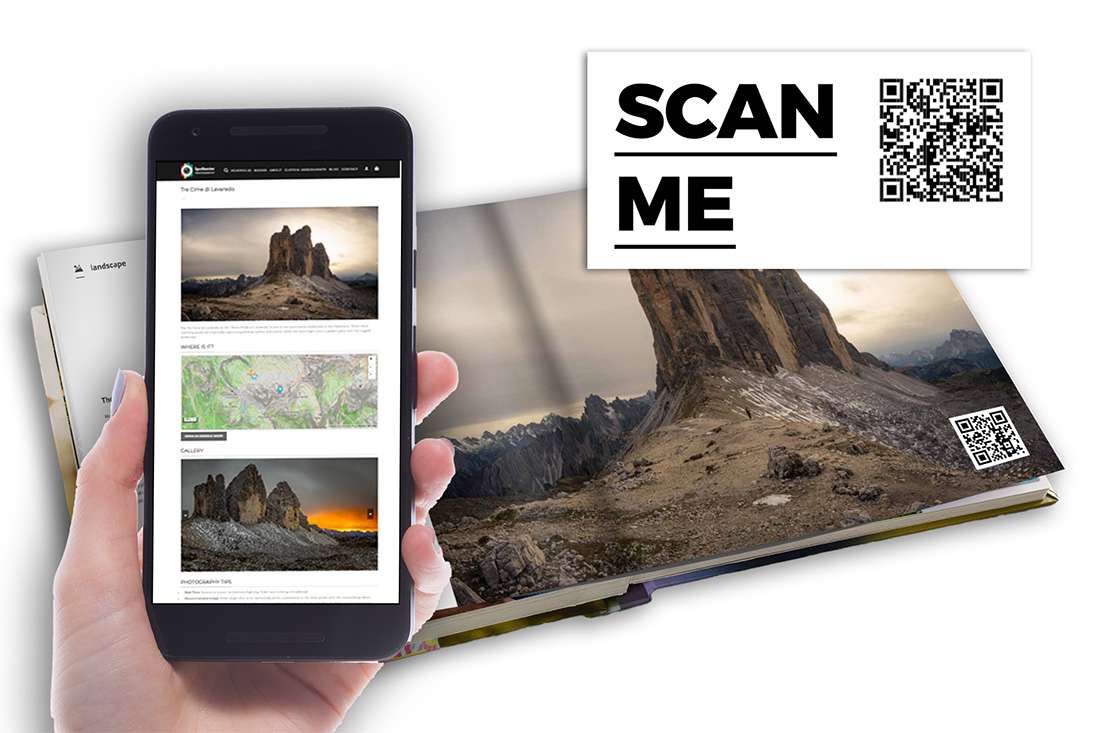 fotoboeken met QR codes