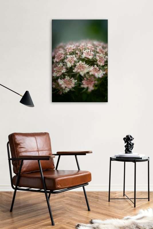 muurdecoratie in een scandinavische woonstijl