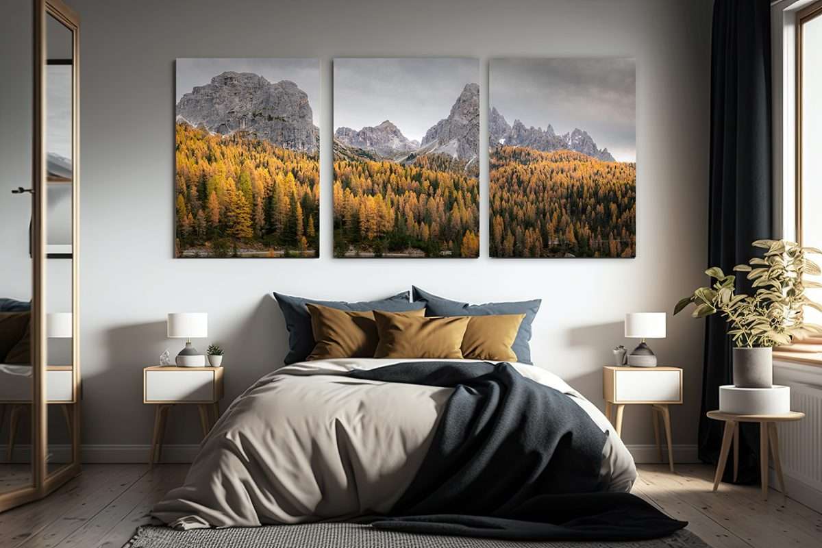 Natuurlijke uitstraling in de slaapkamer